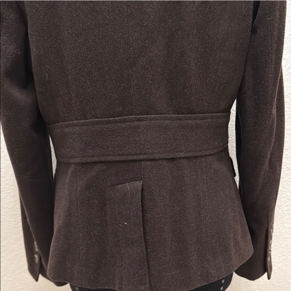 Eddie Bauer Dark Brown Wool Blend Women's Blazer - Picture 4 of 8